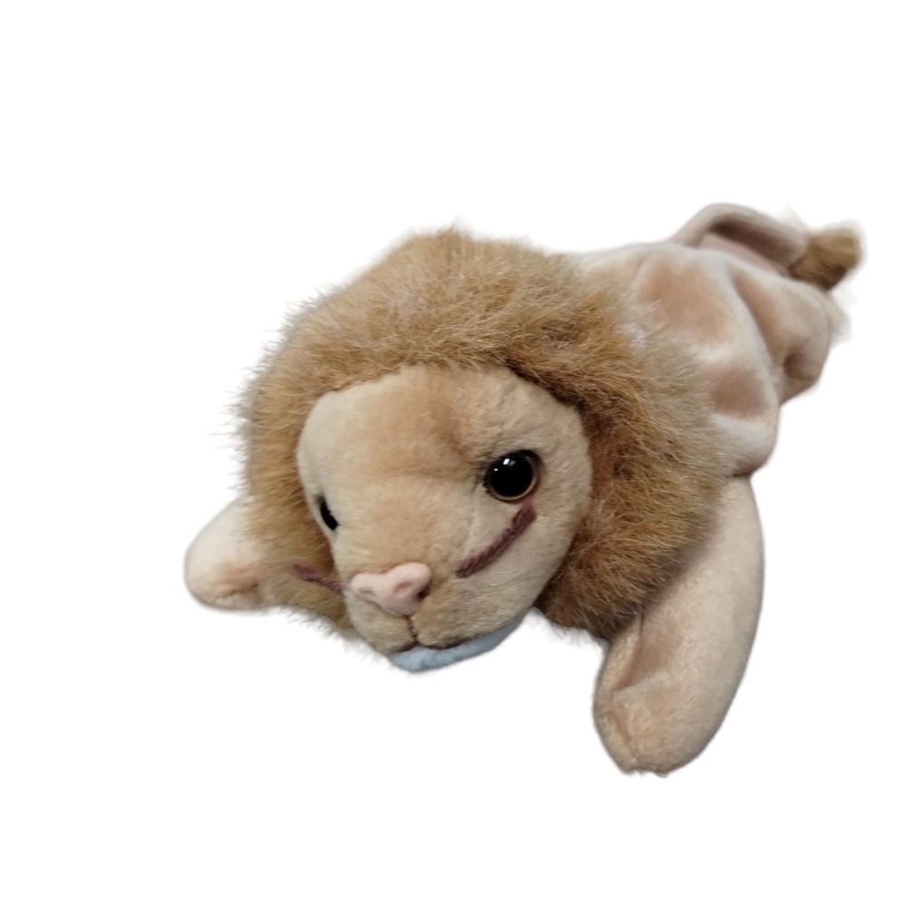 Lion Plush Ty Beanie Baby Roary Bean Bag Stuffed Animal